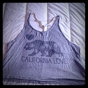 Braided tank crop top